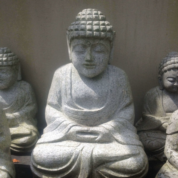 Maitreya stone carving