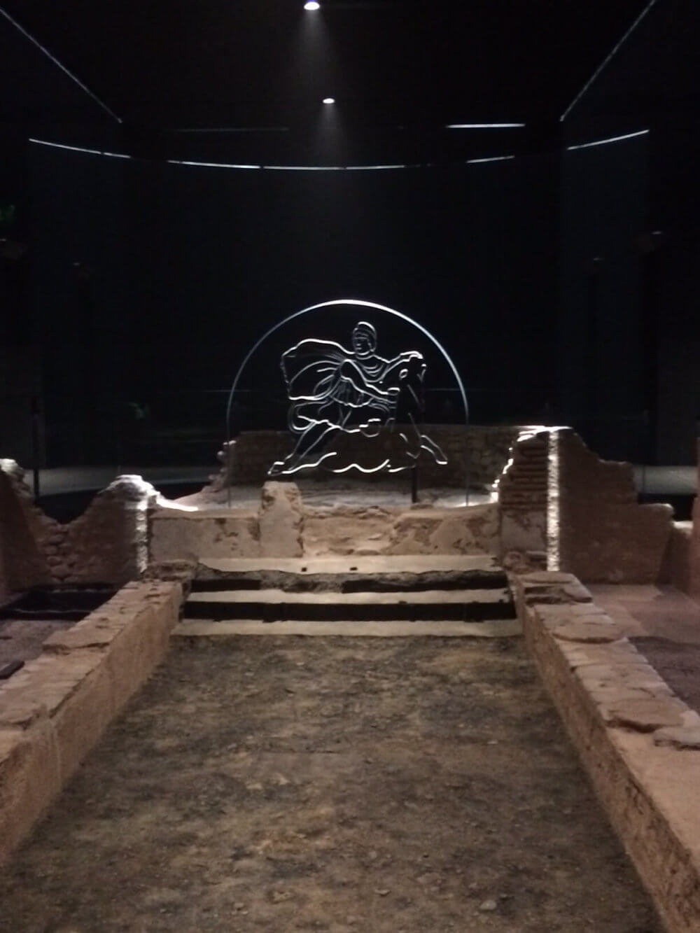 mithras temple reconstruction
